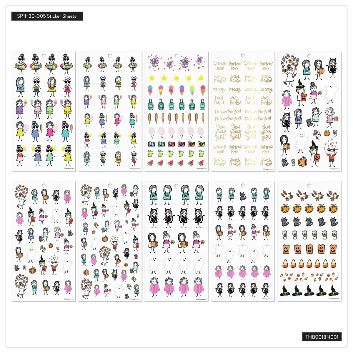 Seasonal Stick Babe - Value Pack Stickers - Image 5