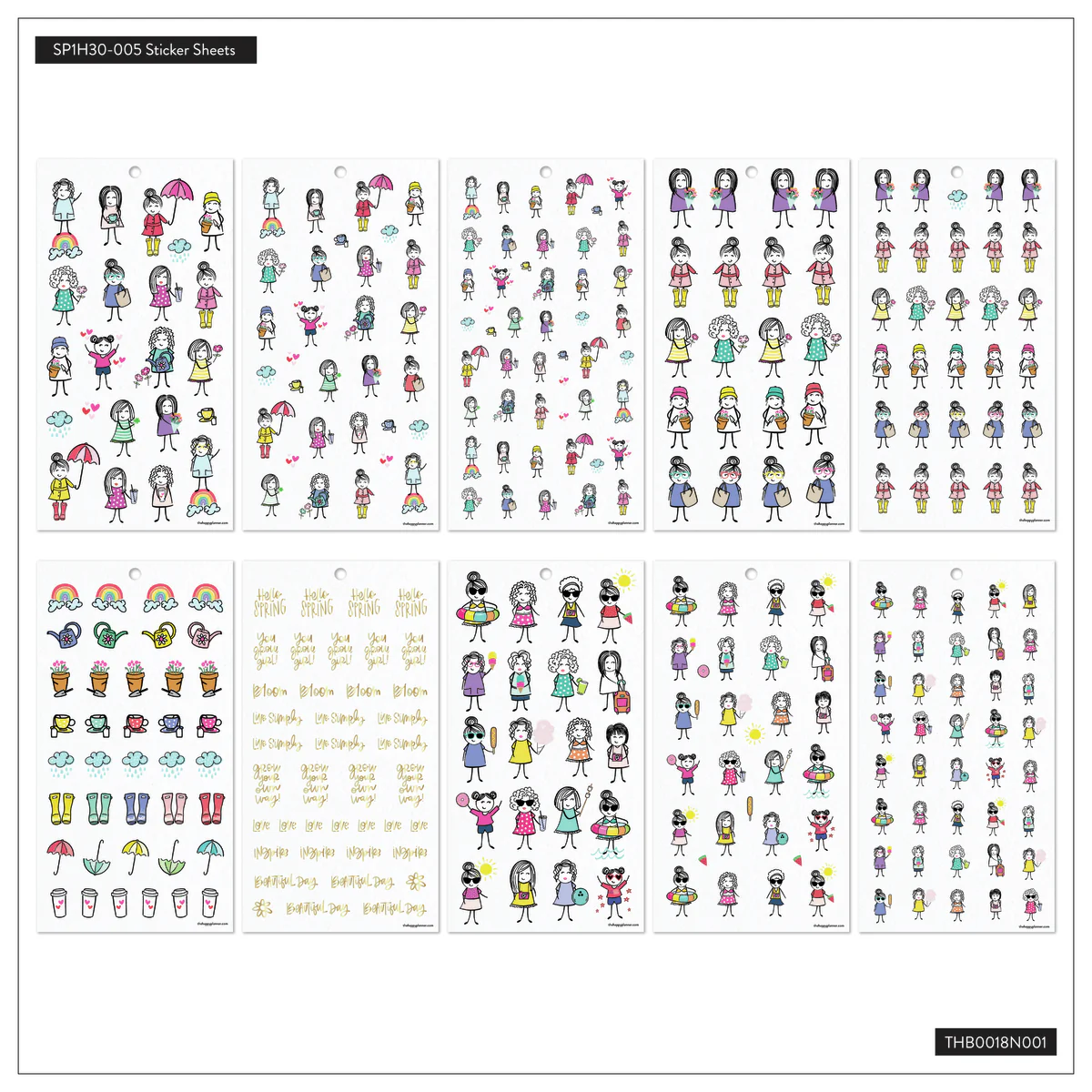 Seasonal Stick Babe - Value Pack Stickers - Image 6