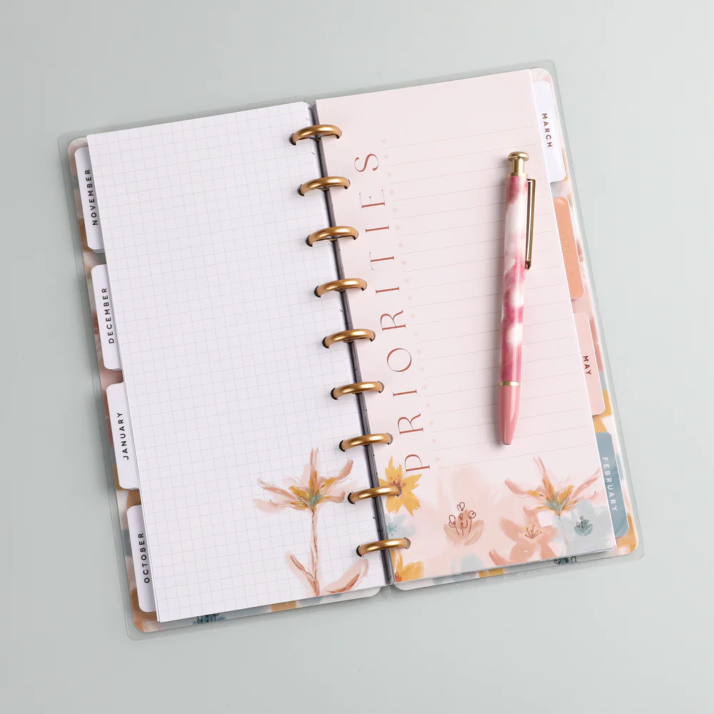 Softly Modern - Bullet List Classic Half Sheet Filler Paper - 60 Sheets - Image 2