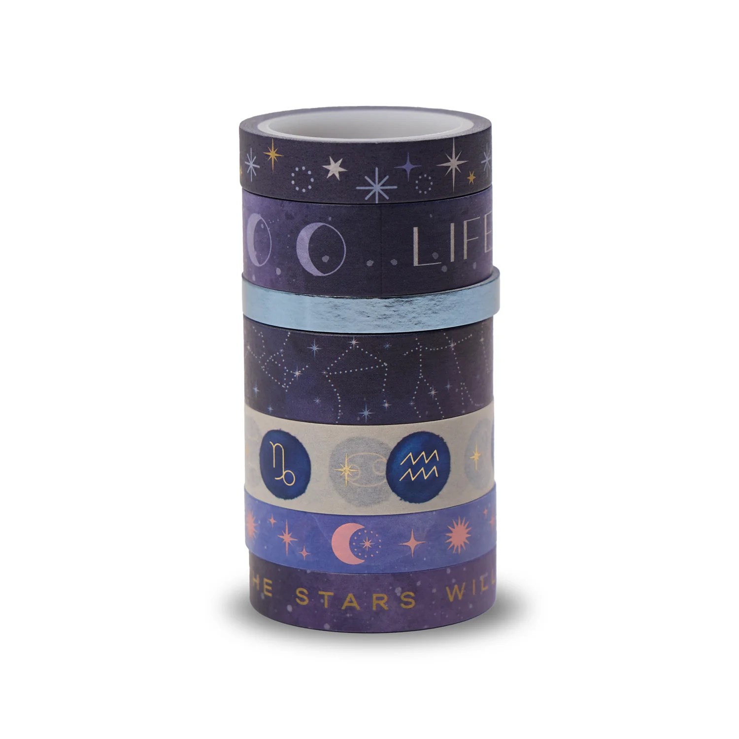 Star Signs - Washi Tape - 7 Pack