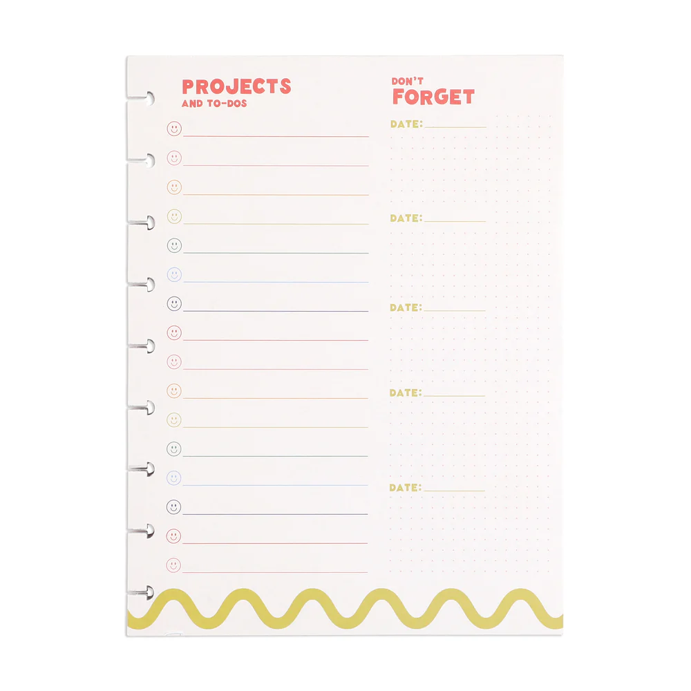 Super Happy - Block Notepad - Classic - 100 Sheets