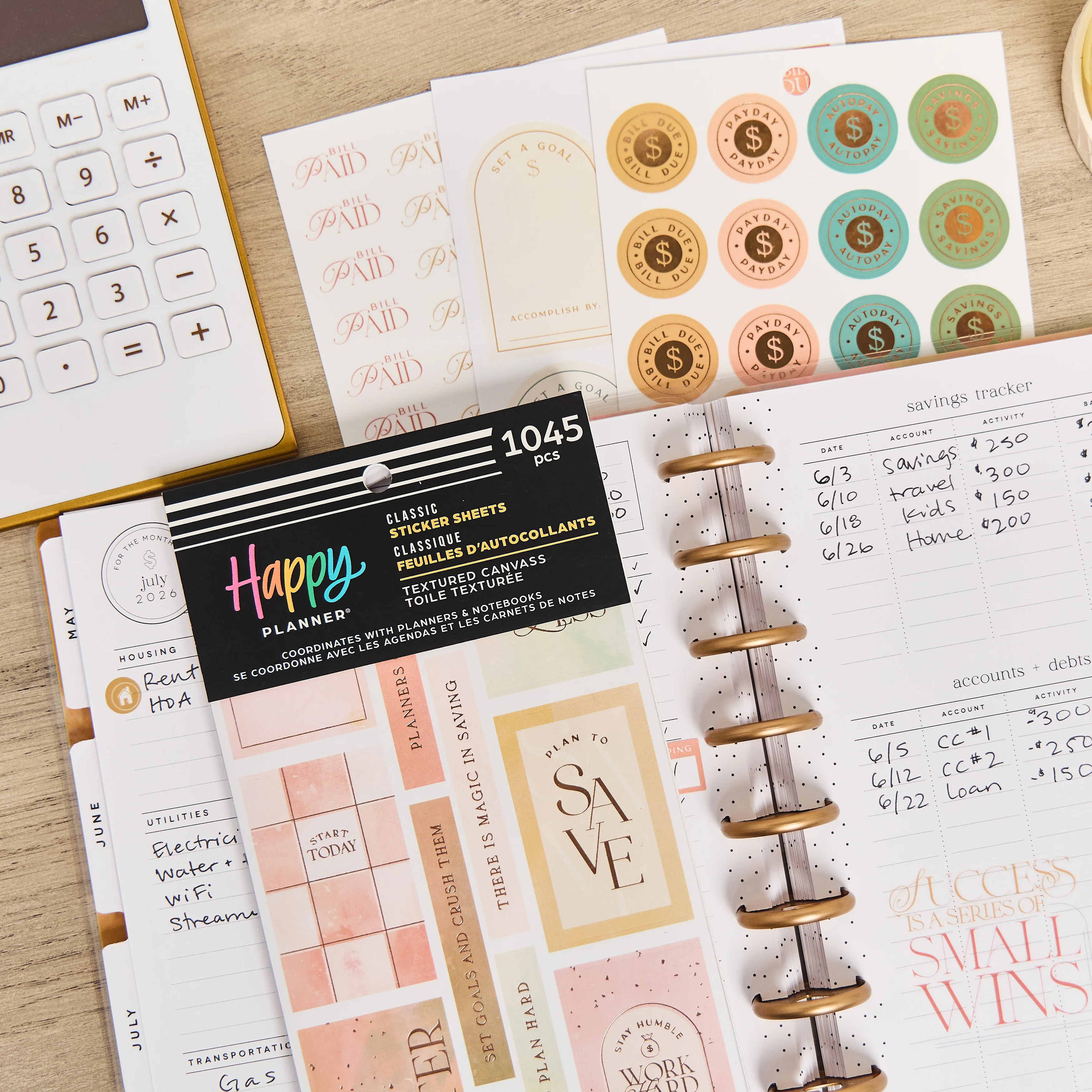 Textured Canvas Budget - Value Pack Stickers - Image 9
