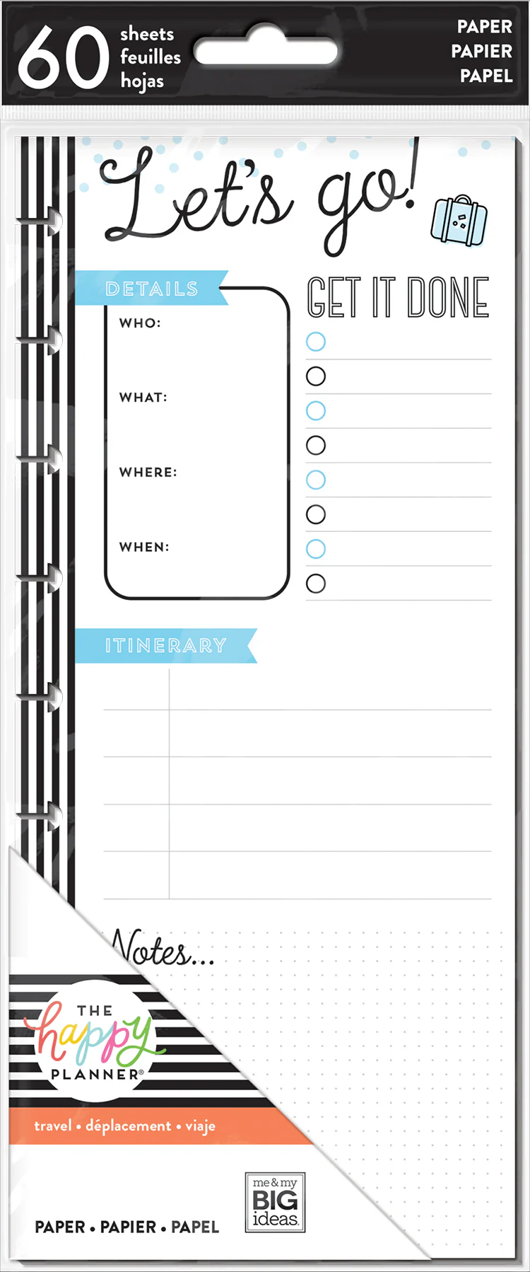 Travel - Half Sheet - Classic