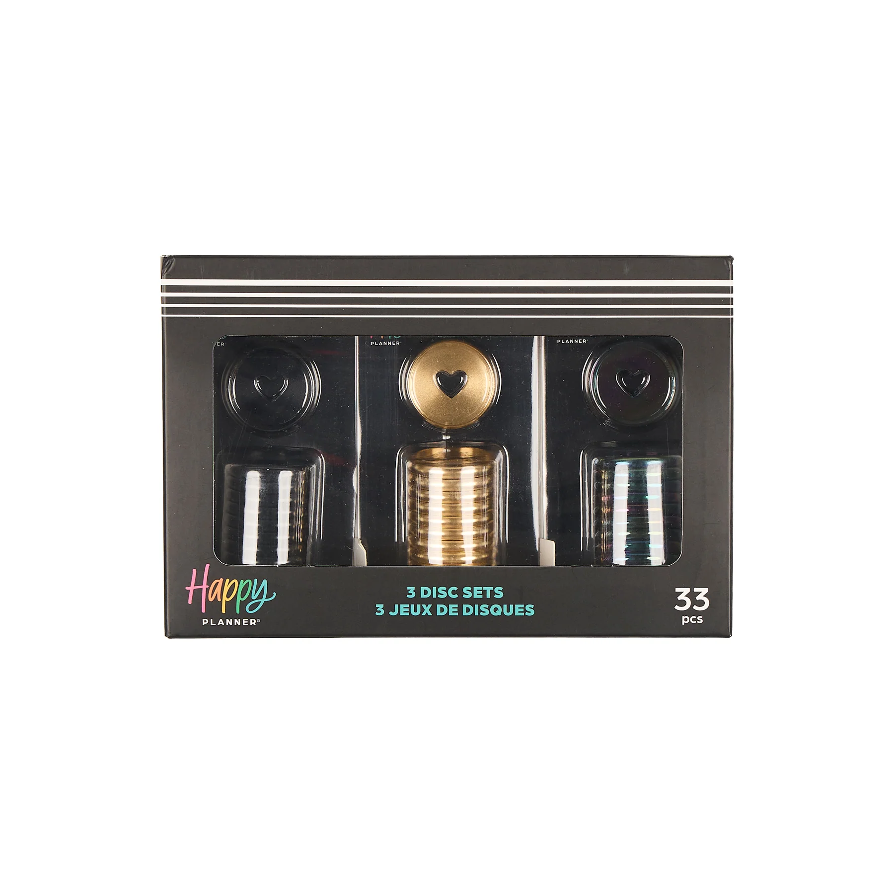 Trio Disc Set - Medium Metal + Plastic Disc Gift Set