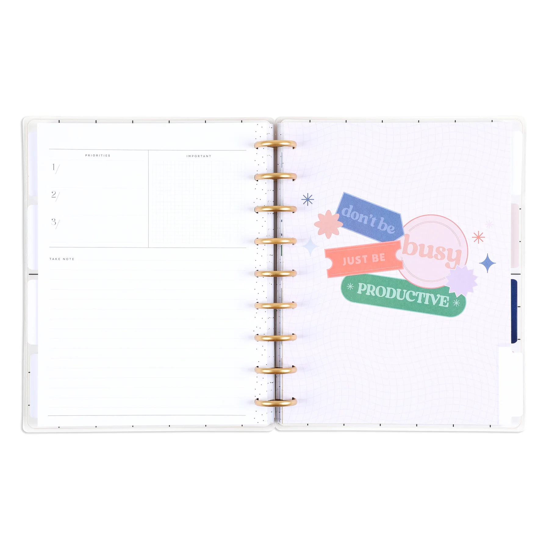 Undated Everybody's Business Happy Planner - Classic Productivity Layout - 12 Months - Image 2