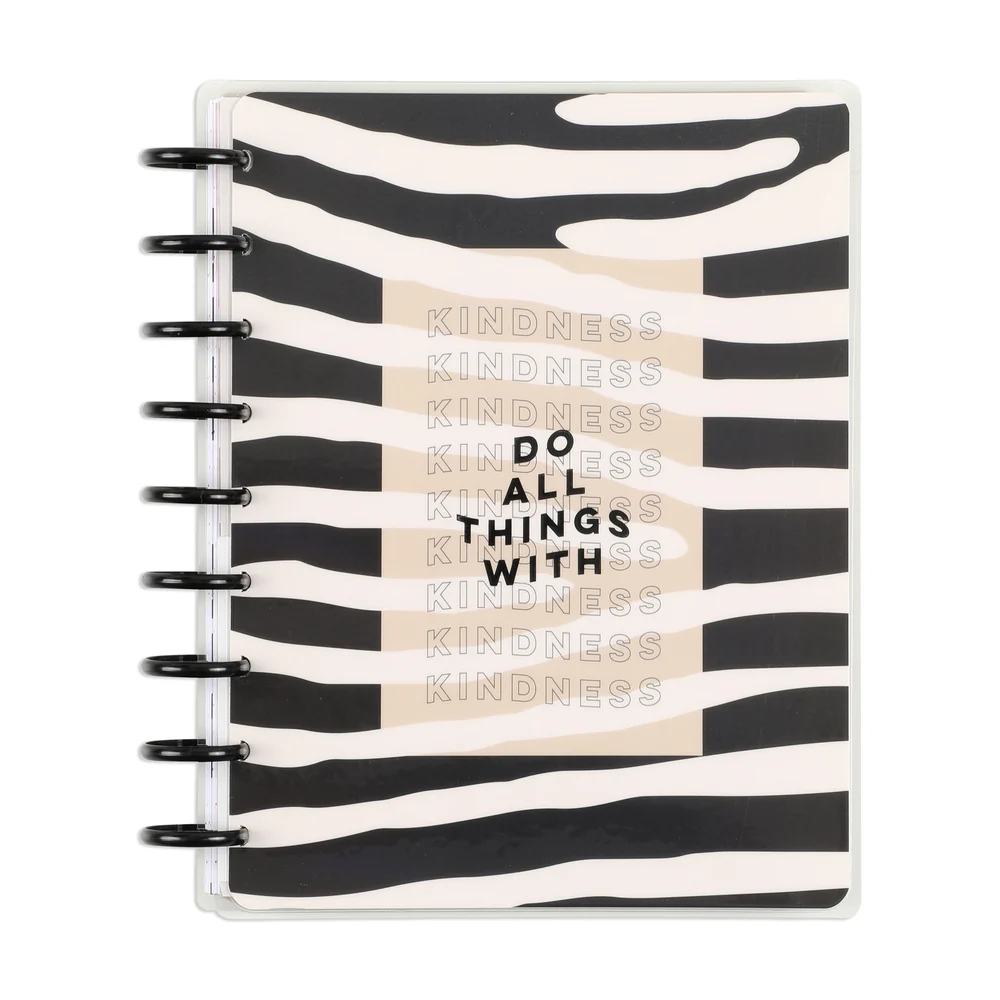 Undated Kind & Wild Happy Planner - Classic Daily Layout - 4 Months