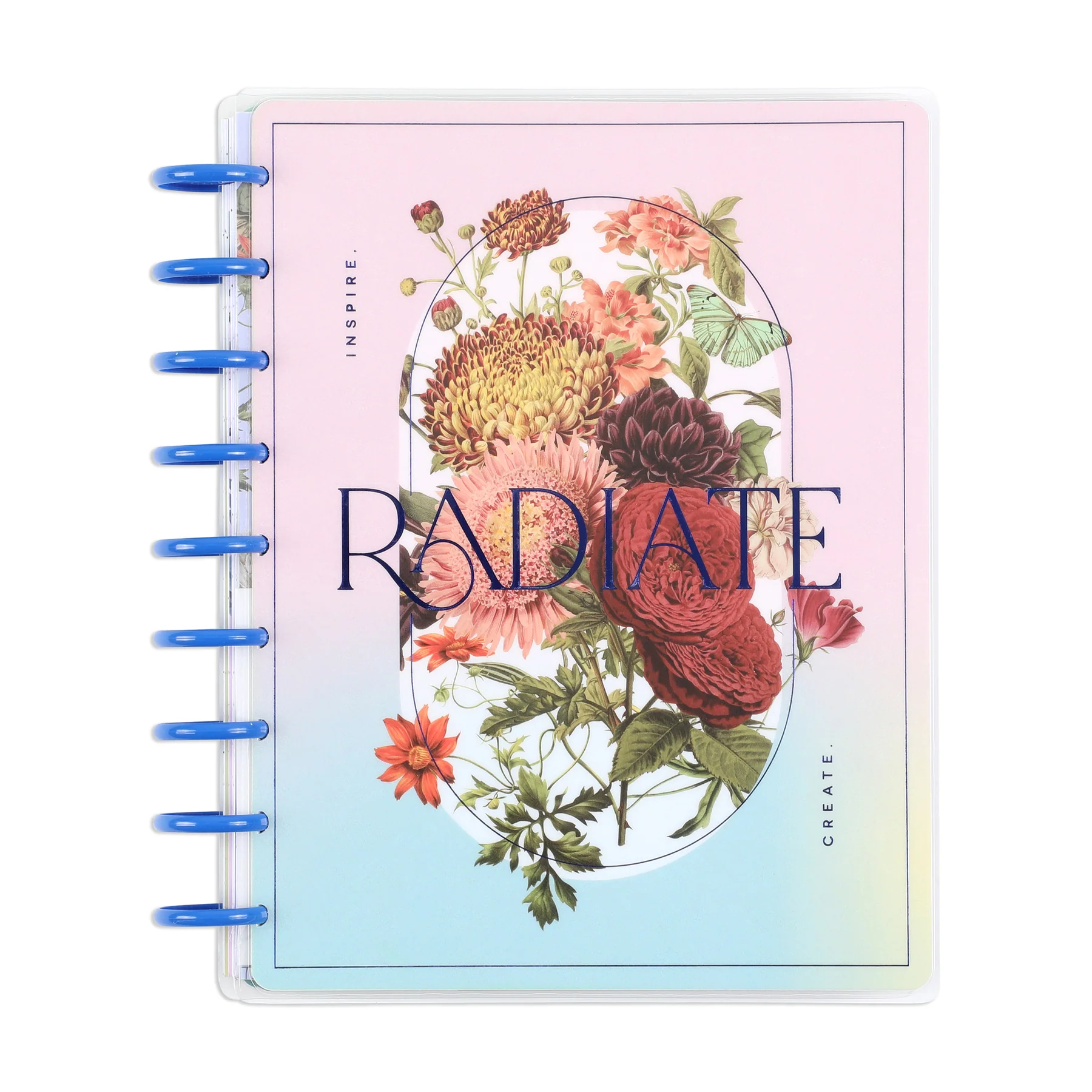 Undated Seeds of Joy Happy Planner - Classic Dashboard Layout - 12 Months