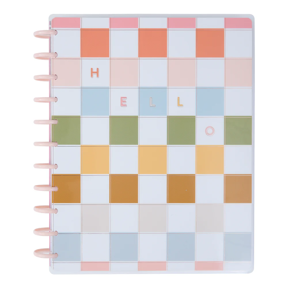 Undated Simple Joys Happy Planner - Big Vertical Layout - 12 Months
