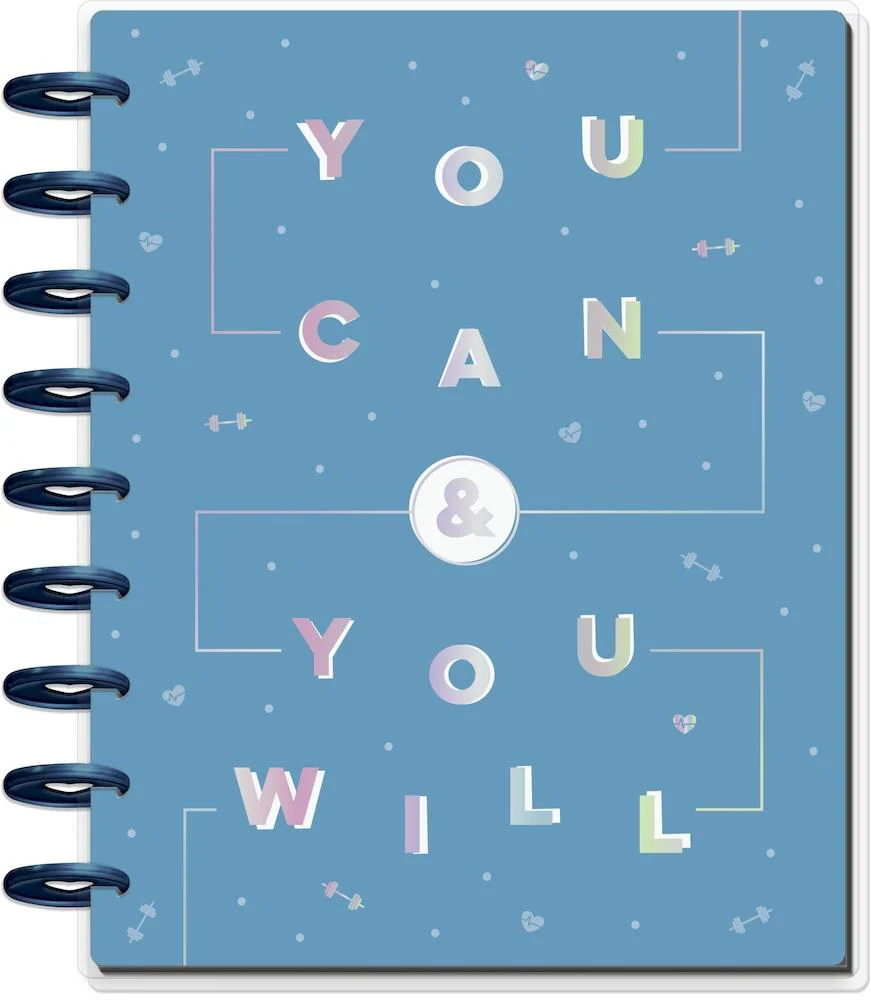 Undated You Can Classic Fitness Happy Planner - 12 Months