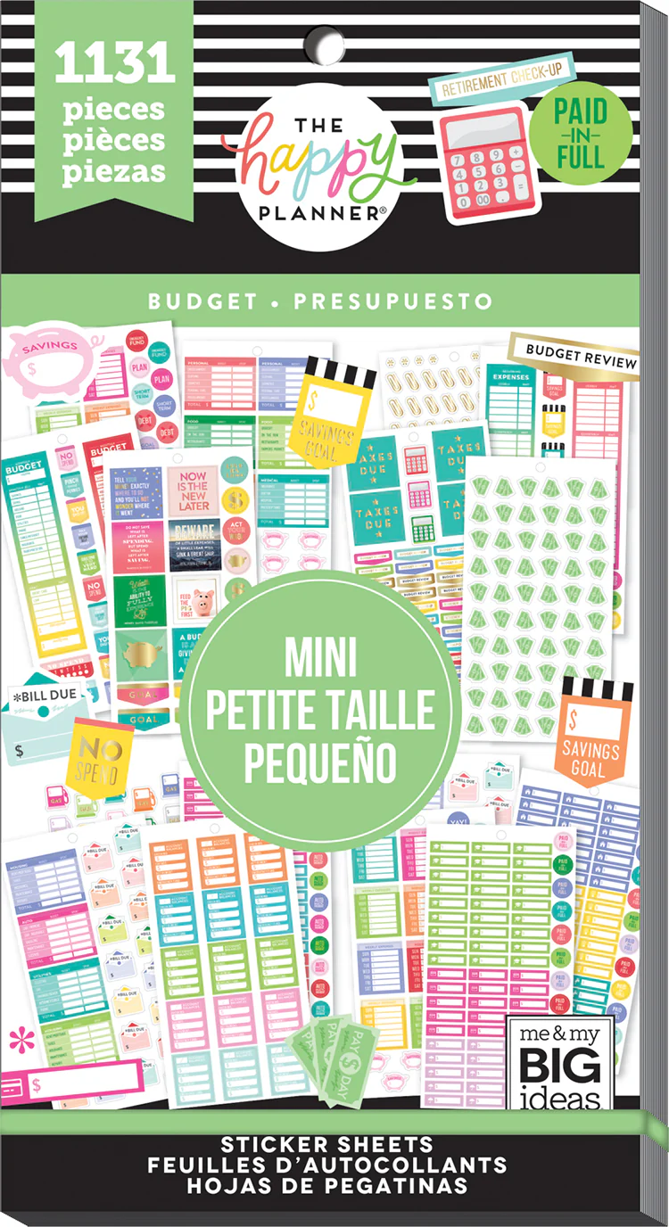 Value Pack Stickers - Mini Budget
