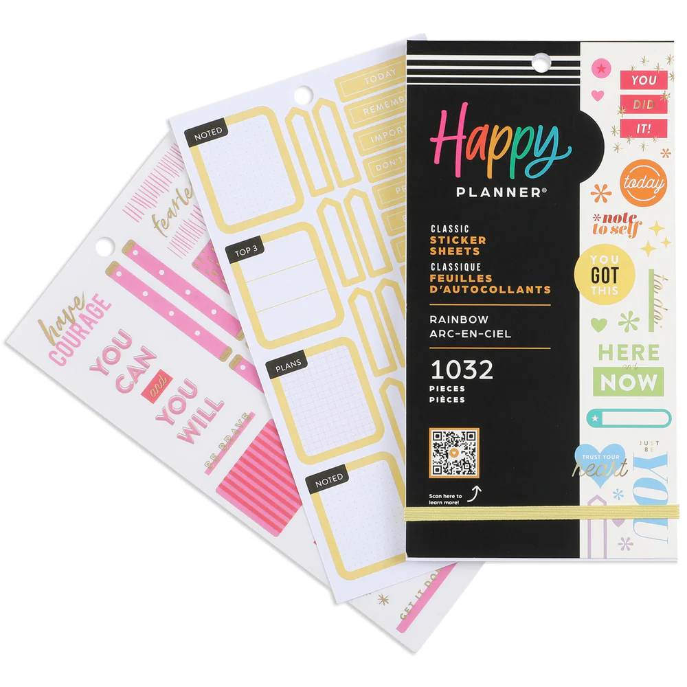 Rainbow - Value Pack Stickers