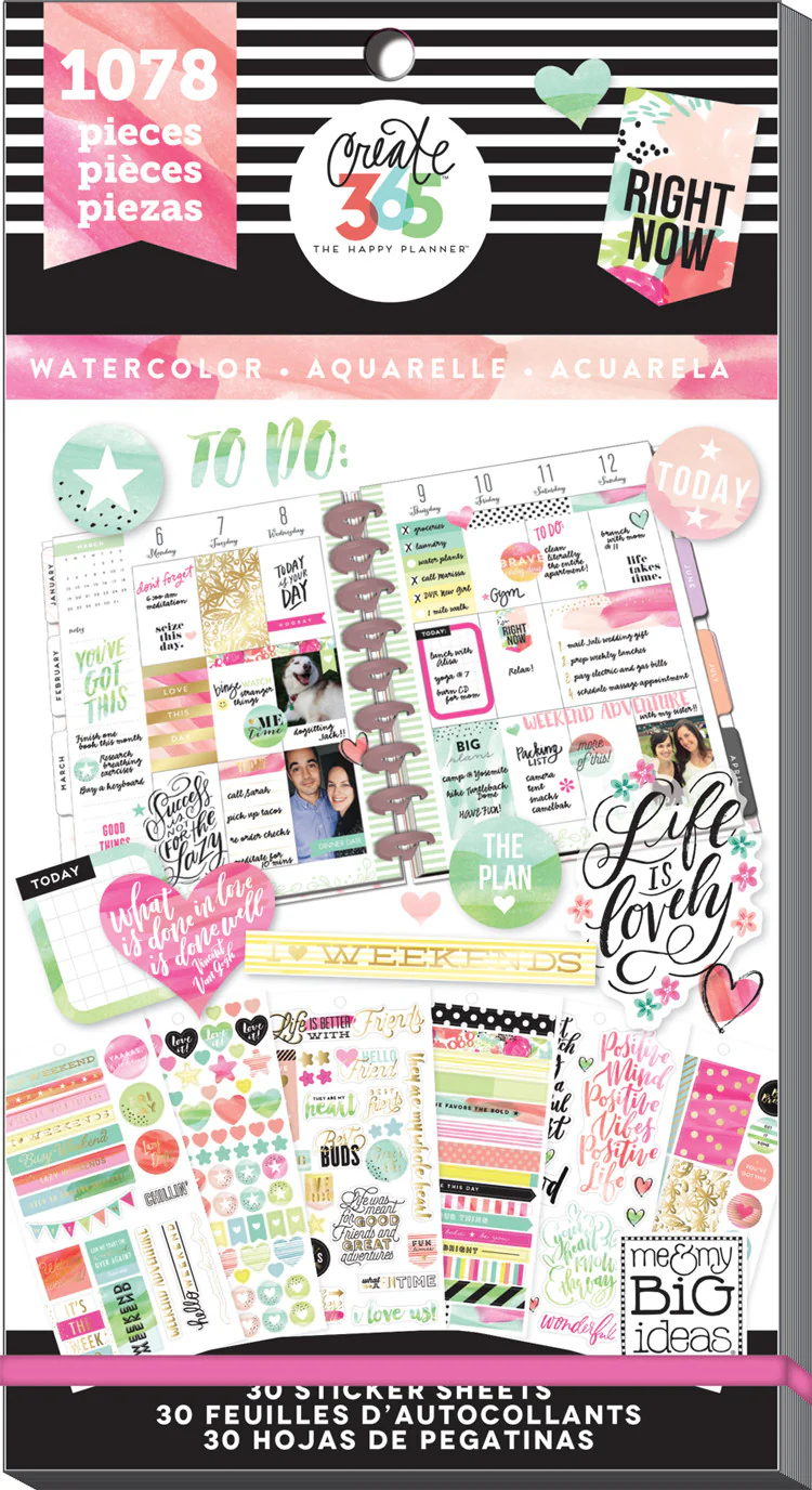Value Pack Stickers - Watercolor
