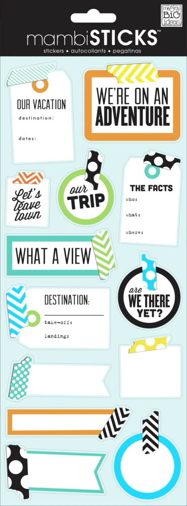 Sticker Sheet - On the Road